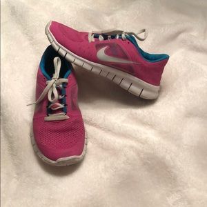 nike free run 3 pink